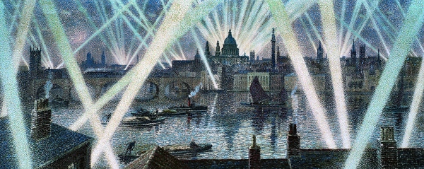 Artist Claude Francis Barry: The Heart of the Empire: Our Finest Hour, 1940