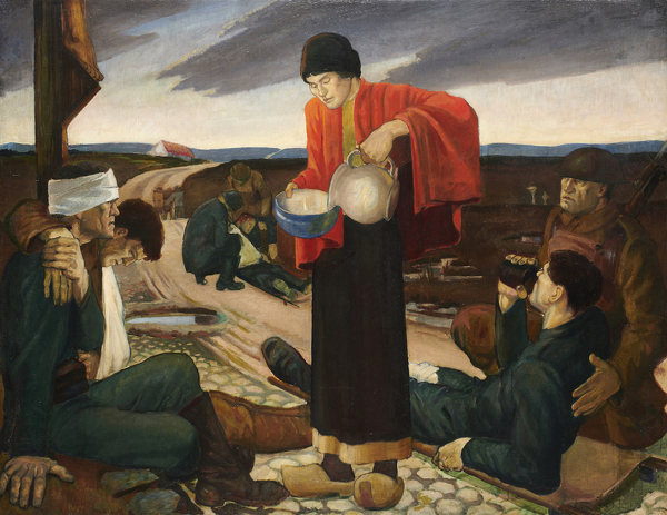 English-School: The-Good-Samaritan,-c.-1920