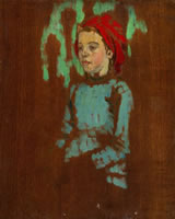 Artist Frank Dobson: A Newlyn Girl, circa 1914